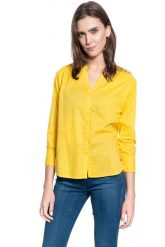 DAMSKA KOSZULA MUSTANG EDDA BLOUSE 1009461 9046. Koszule Mustang, s, bez wzorów, bez kołnierzyka, bez ramiączek. W wyprzedaży za 49.99 zł.