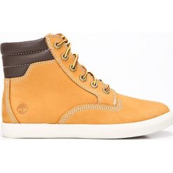 Timberland - Buty Dausette Sneaker Boot. Żółte obuwie sportowe Timberland, z materiału, bez zapięcia. W wyprzedaży za 319.90 zł.