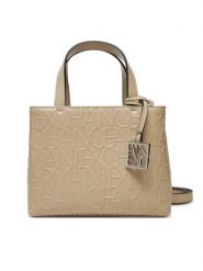 Armani Exchange Torebka 942647 CC793 U1092 Beżowy. Brązowe torebki klasyczne Armani Exchange, bez wzorów, ze skóry, bez dodatków. Za 479.99 zł.