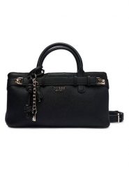 Guess Torebka w kolorze czarnym - 34 x 18 x 10 cm rozmiar: onesize. Czarne torby na ramię Guess, z aplikacjami, z materiału, na ramię, bez dodatków. Za 434.99 zł.