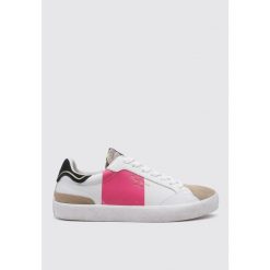 Kapcie PEPE JEANS LANE ELLE W Biały. Czerwone obuwie domowe Pepe Jeans, bez wzorów, z jeansu, bez zapięcia. Za 239.99 zł.