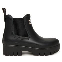Kalosze Barbour. Czarne kalosze Barbour, bez wzorów. Za 269.99 zł.