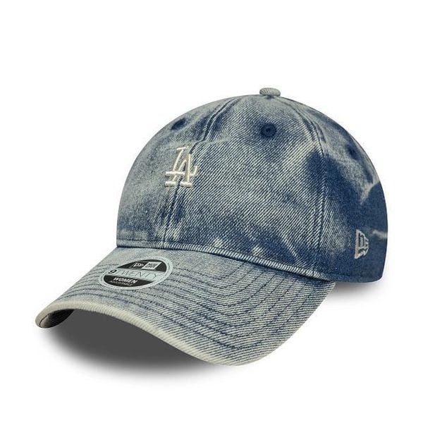Czapka baseballowa 9twenty damska Dodgers. Niebieskie czapki New Era, bez wzorów, z materiału. Za 228.99 zł.