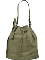 Burkely Skórzana torebka w kolorze khaki - 33 x 34 x 18 cm rozmiar: onesize. Brązowe torby na ramię Burkely, bez wzorów, z materiału, na ramię, bez dodatków. Za 402.45 zł.
