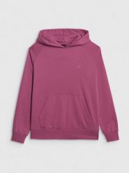 4F Bluza w kolorze różowym rozmiar: M. Różowe bluzy 4f, m, bez wzorów, z kapturem. Za 110.04 zł.