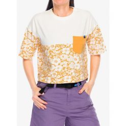 Koszulka bawełniana damska Kavu Bondi. Żółte koszulki sportowe KAVU, bez wzorów, z bawełny, bez ramiączek. Za 182.99 zł.