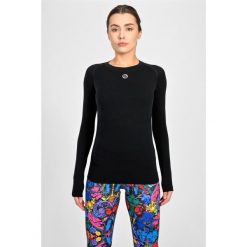 Longsleeve termoaktywny sportowy damski Nessi Sportswear Ultra. Czarne koszulki sportowe NESSI SPORTSWEAR, bez wzorów, bez ramiączek, do biegania. Za 339.00 zł.