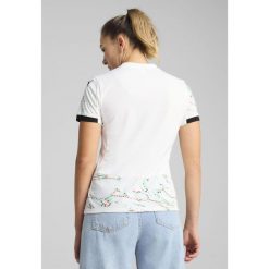 Damska koszulka wyjazdowa Portugalia 2025 PUMA White Black. Białe bluzki Puma, xl, bez wzorów, sportowe, bez kołnierzyka, bez ramiączek. Za 419.00 zł.