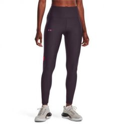 Legginsy treningowe damskie Under Armour 1378753541. Fioletowe legginsy Under Armour, m, bez wzorów, z dresówki. Za 366.00 zł.