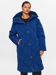 Didriksons Płaszcz zimowy Torun 504377 Granatowy Relaxed Fit. Niebieskie płaszcze Didriksons, na zimę, bez wzorów, z syntetyku, bez kaptura. Za 1,499.00 zł.