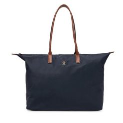 Torebka Tommy Hilfiger. Niebieskie torebki klasyczne TOMMY HILFIGER, bez wzorów, bez dodatków. Za 469.99 zł.