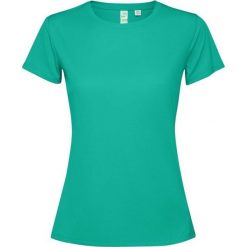 Koszulka Damska Estoril Z Krótkim Rękawem. Niebieskie bluzki ROLY, bez wzorów, sportowe, bez kołnierzyka, bez ramiączek. Za 33.99 zł.