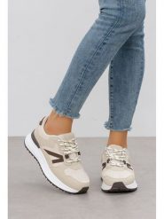 C'M Sneakersy w kolorze beżowym rozmiar: 40. Brązowe trampki C'M, bez wzorów, bez zapięcia. Za 134.95 zł.