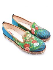 Goby Espadryle w kolorze niebieskim ze wzorem rozmiar: 39. Niebieskie espadryle Goby, bez wzorów, bez obcasa, bez zapięcia. Za 224.52 zł.