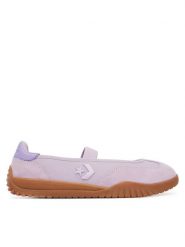 Converse Baleriny Run Star Trainer Ballet Flat​ A17029C Fioletowy. Fioletowe baleriny Converse, bez wzorów, ze skóry, bez obcasa. Za 349.99 zł.