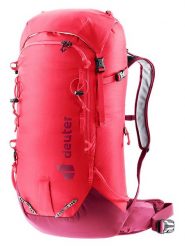 Deuter Plecak narciarski "Freescape Lite 24 SL" w kolorze czerwonym - 30 x 62 x 20 cm rozmiar: onesize. Czerwone plecaki Deuter, bez wzorów, z materiału. Za 550.36 zł.
