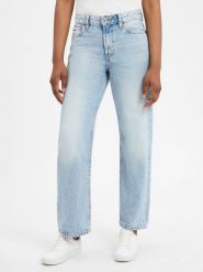 Calvin Klein Jeans Dżinsy - Signature 90s Straight Kobiety Bawełna niebieski, 28-30. Niebieskie jeansy Calvin Klein Jeans, s, bez wzorów. Za 279.95 zł.