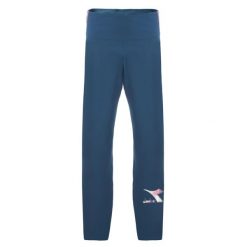 Legginsy damskie DIADORA L.LEGGINGS LUSH. Niebieskie legginsy Diadora, l, bez wzorów, z bawełny. Za 49.99 zł.
