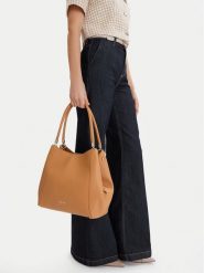 Nine West Torebka CEO-Olira-LDA8566 Brązowy. Brązowe torebki klasyczne Nine West, bez wzorów, z materiału, bez dodatków. Za 199.99 zł.