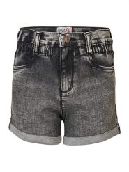 Noppies Szorty dżinsowe "Pelham" w kolorze szarym rozmiar: 98. Szare szorty Noppies, z aplikacjami, z bawełny. Za 61.31 zł.