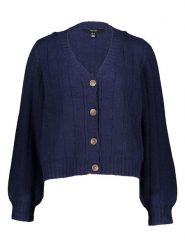 Vero Moda Kardigan "Maxin" w kolorze granatowym rozmiar: S. Brązowe kardigany Vero Moda, s, bez wzorów. Za 83.62 zł.