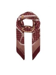 Guess Chusta AW5679 POL03 Bordowy. Czerwone rękawiczki Guess, z aplikacjami, z poliesteru. Za 154.99 zł.