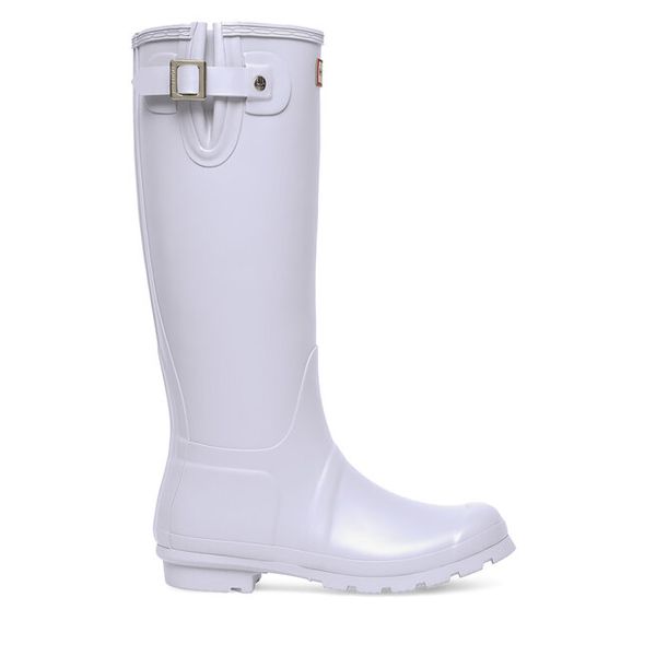 Kalosze Hunter. Żółte kalosze Hunter, bez wzorów. Za 199.99 zł.