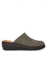 Go Soft Klapki LA3J7701-7 Szary. Szare klapki GO SOFT, bez wzorów, z materiału, bez obcasa. Za 119.99 zł.