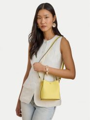 LAUREN RALPH LAUREN Torebka 431969365014 Żółty. Żółte torebki klasyczne Lauren Ralph Lauren, bez wzorów, ze skóry, bez dodatków. Za 1,069.00 zł.