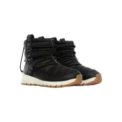 Buty turystyczne damskie The North Face W Thermoball Lace Up. Czarne obuwie sportowe The North Face, bez zapięcia. Za 528.00 zł.