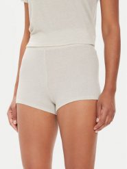 American Vintage Szorty materiałowe Wepy WEP00AE24 Écru Regular Fit. Szorty American Vintage, bez wzorów, z materiału, vintage. Za 199.99 zł.