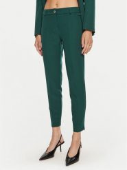 Maryley Spodnie materiałowe 24IB52Z/M19/43GU Zielony Regular Fit. Zielone spodnie materiałowe Maryley, m, bez wzorów, z materiału. Za 69.99 zł.