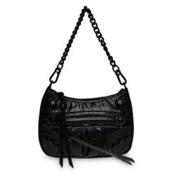 Torebka Steve Madden. Czarne torebki klasyczne Steve Madden, bez wzorów, bez dodatków. Za 119.99 zł.