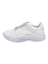 Bagatt Sneakersy w kolorze białym rozmiar: 38. Białe trampki Bagatt, bez wzorów, z materiału, bez zapięcia. Za 123.53 zł.