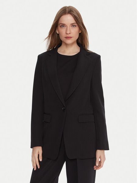 BOSS Marynarka C_Jabla3 50549396 Czarny Regular Fit. Czarne marynarki i żakiety Boss, bez wzorów, z syntetyku. Za 719.99 zł.