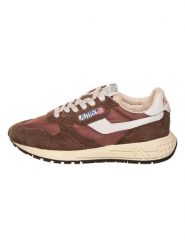 AUTRY Skórzane sneakersy "Reelwind Low" w kolorze brązowym rozmiar: 37. Brązowe trampki AUTRY, bez wzorów, z materiału, bez zapięcia. Za 390.92 zł.