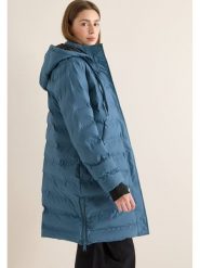 Cecil Płaszcz pikowany w kolorze niebieskim rozmiar: XL. Niebieskie płaszcze Cecil, xl, bez wzorów, bez kaptura. Za 397.83 zł.