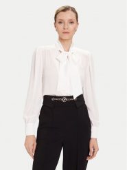 Rinascimento Koszula CFC0126204003 Biały Regular Fit. Białe koszule Rinascimento, s, bez wzorów, z syntetyku, bez kołnierzyka, bez ramiączek. Za 329.99 zł.