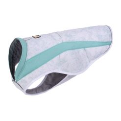 Płaszcz dla psa Ruffwear Swamp Cooler. Zielone płaszcze RUFFWEAR, l, bez wzorów, z materiału, bez kaptura. Za 493.00 zł.