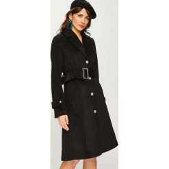 Morgan - Płaszcz. Czarne płaszcze Morgan, s, bez wzorów, z materiału, bez kaptura. W wyprzedaży za 529.90 zł.