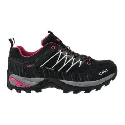 Damskie Buty Turystyczne Rigel Suede Low Cut. Czarne trekkingi CMP, z materiału, outdoorowe. Za 339.00 zł.