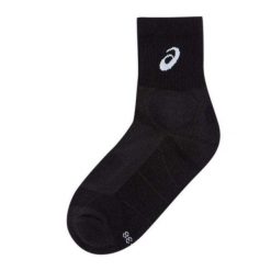 Skarpety Do Siatkówki Unisex Dla Dorosłych Z Logo. Czarne skarpety Asics, bez wzorów. Za 64.99 zł.