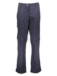 Jack Wolfskin Spodnie funkcyjne Zipp-Off "Activate Light" w kolorze granatowym rozmiar: 36. Niebieskie spodnie dresowe Jack Wolfskin, bez wzorów, z materiału. Za 223.46 zł.