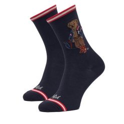 Skarpety długie Polo Ralph Lauren. Niebieskie skarpety Polo Ralph Lauren, bez wzorów. Za 119.99 zł.