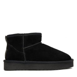 Śniegowce Pepe Jeans. Czarne trapery i śniegowce Pepe Jeans, z jeansu. Za 369.99 zł.