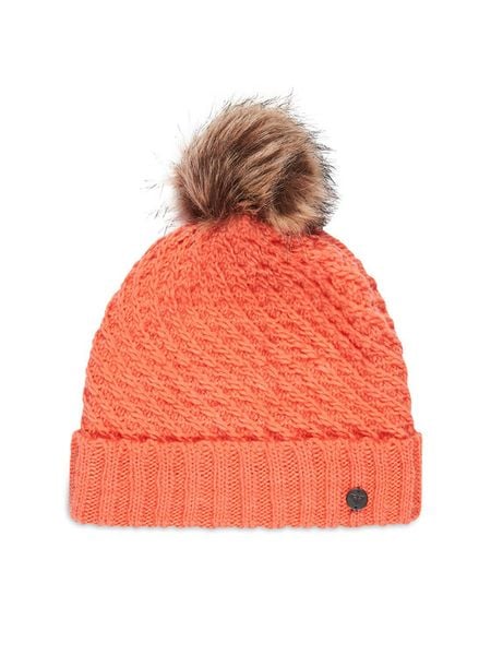 Roxy Czapka Blizzard ERJHA04415 Koralowy. Pomarańczowe czapki Roxy, bez wzorów, z poliesteru. Za 169.99 zł.