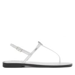 Sandały REPLAY. Szare sandały Replay, bez wzorów, bez obcasa, na płaskiej podeszwie, bez zapięcia. Za 439.99 zł.