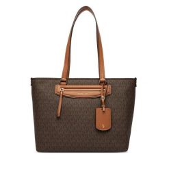 Torebka MICHAEL Michael Kors. Brązowe shopper MICHAEL Michael Kors, bez wzorów, bez dodatków. Za 1,159.00 zł.