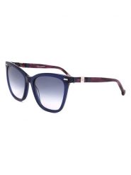 Carolina Herrera Damskie okulary przeciwsłoneczne w kolorze niebiesko-fioletowym rozmiar: 55. Niebieskie okulary przeciwsłoneczne Carolina Herrera, bez wzorów, z tworzywa sztucznego. Za 334.95 zł.