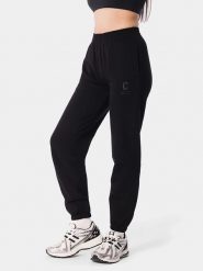 Carpatree Spodnie dresowe "Varsity" w kolorze czarnym rozmiar: L. Czarne spodnie dresowe Carpatree, l, bez wzorów, z bawełny. Za 137.10 zł.